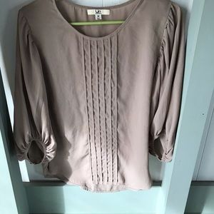 Taupe Blouse